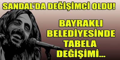 Sandal, "Değişimciliğin" formülünü buldu! İşe Kültür Merkezi'nin tabelasını değiştirmekle başladı...