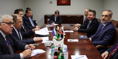 Dışişleri Bakanı Fidan, New York'ta Rus mevkidaşı Lavrov ile görüştü