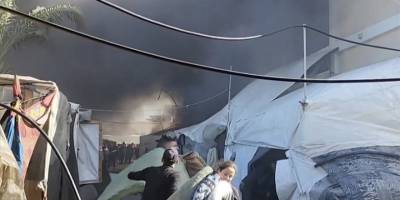 İsrail ordusu, Han Yunus'ta yerinden edilmiş Filistinlilerin sığındığı BM'ye ait eğitim merkezini vurdu