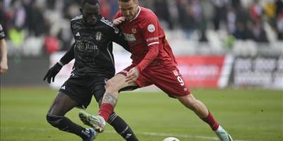 Trendyol Süper Lig'in 23. haftasında Beşiktaş rakibine yenildi