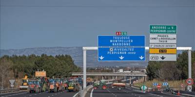 Çiftçilerin protestoları Avrupa'nın birçok ülkesine yayıldı