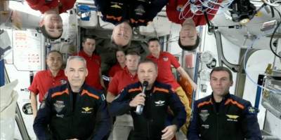 Uluslararası Uzay İstasyonu'ndaki veda töreninde konuşan Gezeravcı: Bu bir hikayenin başlangıç noktasıydı