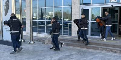 Uşak'ta uyuşturucu operasyonunda yakalanan 6 şüpheli tutuklandı