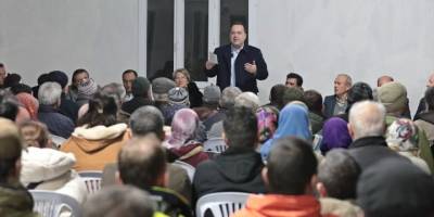 CHP'nin Akhisar Belediye Başkanı adayı Dutlulu, seçim çalışmalarını sürdürüyor