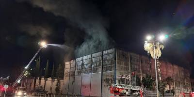 Antalya'da tersanede çıkan yangın kontrol altına alındı