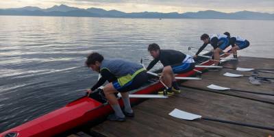 Büyükler Türkiye Kupası Köyceğiz Kürek Yarışları'nda heyecan sürüyor