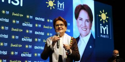 İYİ Parti Genel Başkanı Akşener, Denizli'de partisinin adaylarını tanıttı