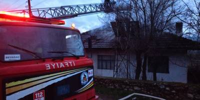 Denizli'de evinde yangın çıkan 82 yaşındaki yaşlı kadın öldü