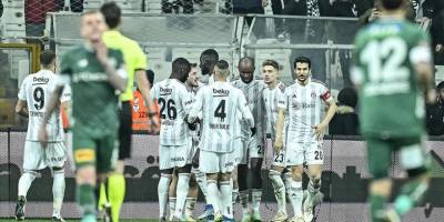 Beşiktaş, sahasında 3 puana 2 golle ulaştı