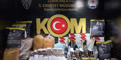İzmir'de kaçakçılık operasyonlarında 42 kişi yakalandı