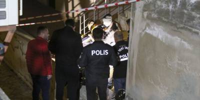 Uşak'ta bir kişi apartmanın önünde ölü bulundu