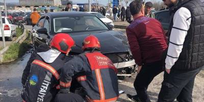 AK Parti Sakarya Milletvekili Ali İnci, trafik kazasında yaralandı