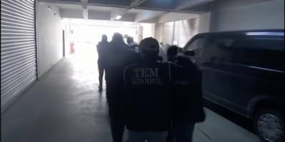 İstanbul'da terör operasyonunda yakalanan 10 şüpheli tutuklandı