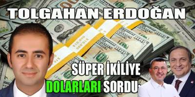 Eyvah eyvah! Gövdelere sokulmamış dolarlar Veli Ağbaba'nın mıydı?