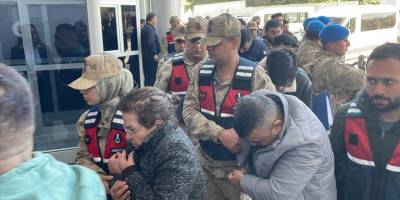 "Kafes-50" operasyonunun Hatay ayağında 18 şüpheli tutuklandı