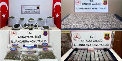"Narkoçelik-4" operasyonlarında 1180 kilogram uyuşturucu ele geçirildi, 27 kişi yakalandı