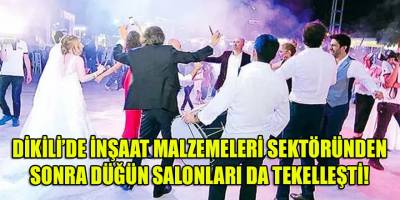 Dikili'de evlenecek olanlar yaşadı! Bu yaz düğün yapacaklara lansman fiyatları 300 bin TL'den başlıyor...