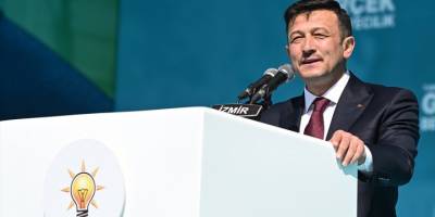 Cumhur İttifakı İzmir adayı Dağ, AK Parti İzmir mitinginde konuştu