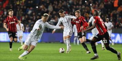 Beşiktaş, Gaziantep'te kaybetti