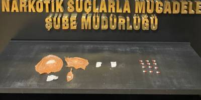 Afyonkarahisar'da uyuşturucu operasyonu kapsamında 2 şüpheli tutuklandı