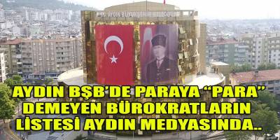 Aydın Büyükşehir Belediyesi çiftlik gibi…