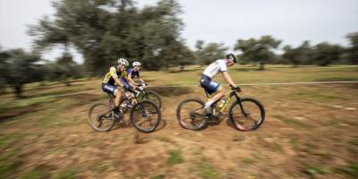 Aydın'da uluslararası dağ bisikleti yarışı düzenlendi