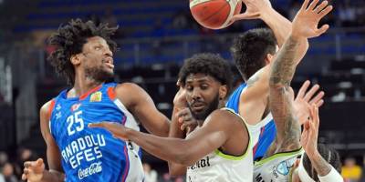 Anadolu Efes: 83 - Yukatel Merkezefendi Belediyesi Basket: 77