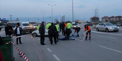 Denizli'de otomobilin çarptığı kişi öldü