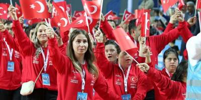 Down Sendromlular Dünya Spor Oyunları açılış töreni yapıldı