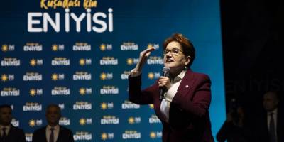 İYİ Parti Genel Başkanı Akşener, seçim çalışmalarını Söke ve Kuşadası'nda sürdürdü