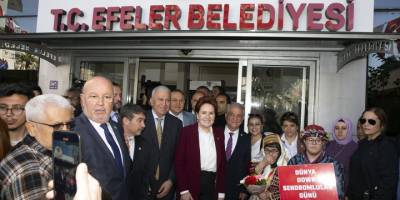 İYİ Parti Genel Başkanı Akşener, Aydın'da ziyaretlerde bulundu