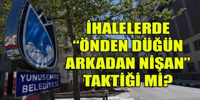 AK Partili Yunusemre belediyesi bütün ihaleleri şirketlerine mi veriyor?