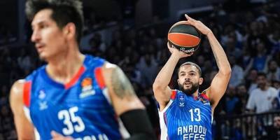 Anadolu Efes, THY Avrupa Ligi'nde yarın Baskonia Vitoria-Gasteiz'e konuk olacak
