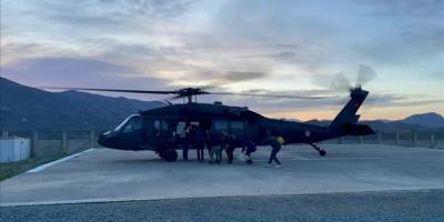 Diyarbakır'da oy pusulaları bazı yerleşim yerlerine askeri helikopterle taşındı