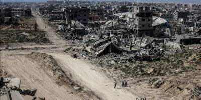 İsrail'in büyük bir yıkım bırakarak çekildiği Han Yunus tanınmaz halde