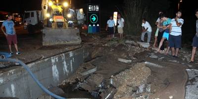 DSİ 21. Bölge Müdürlüğünden Bodrum'daki içme suyu isale hattındaki patlamaya ilişkin açıklama