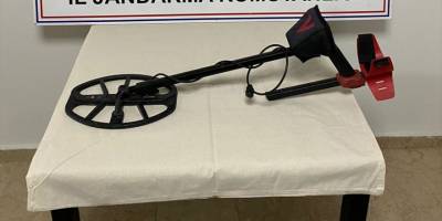 Afyonkarahisar'da kaçak kazı yapan 6 şüpheli yakalandı