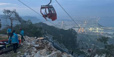 Antalya'da teleferik kazası: Mahsur kalan 98 kişi tahliye edildi, kurtarma çalışmaları sürüyor