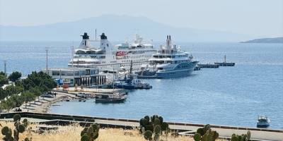 Bodrum'a "Star Legend" kruvaziyeri ile 218 yolcu geldi