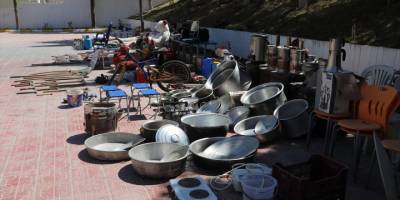 Denizli'de yakalanan hırsızlık şüphelisinin evinde iki kamyon çalıntı eşya bulundu