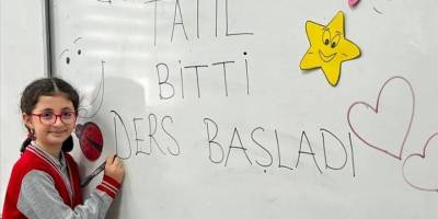 Okullarda tatil sonrası ilk ders zili çaldı