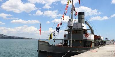 TCG Nusret müze gemisi Ege ve Akdeniz limanlarında halkın ziyaretine açılacak