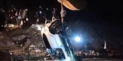 Şırnak'ta dereye devrilen hafif ticari araçtaki 4 kişi öldü