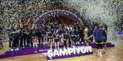 Fenerbahçe Kadın Basketbol Takımı, ligde 18. kez şampiyon oldu