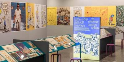 "Yazan-Çizen Latif Demirci" sergisi sanatseverlerle buluştu