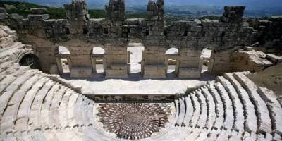 Kibyra Antik Kenti'ndeki Medusa mozaiği ziyarete açıldı