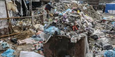 BM: Gazze'de 270 bin ton katı atık birikti