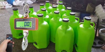 Denizli'de kumandalı teraziyle zeytinyağı üreticilerini dolandırdığı öne sürülen 4 zanlı yakalandı