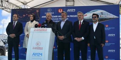 Bakan Uraloğlu'ndan "Ankara-İzmir Hızlı Tren Hattı" açıklaması