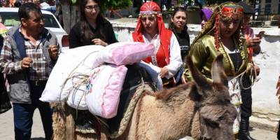 Aydın'da "Yörük düğünü" canlandırıldı